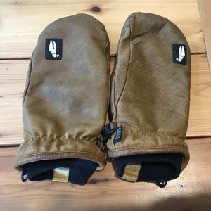 Men’s Crab Grab Leather Snowboard mittens
